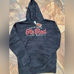 Blake Shelton OLE RED black hoodie | sz Med